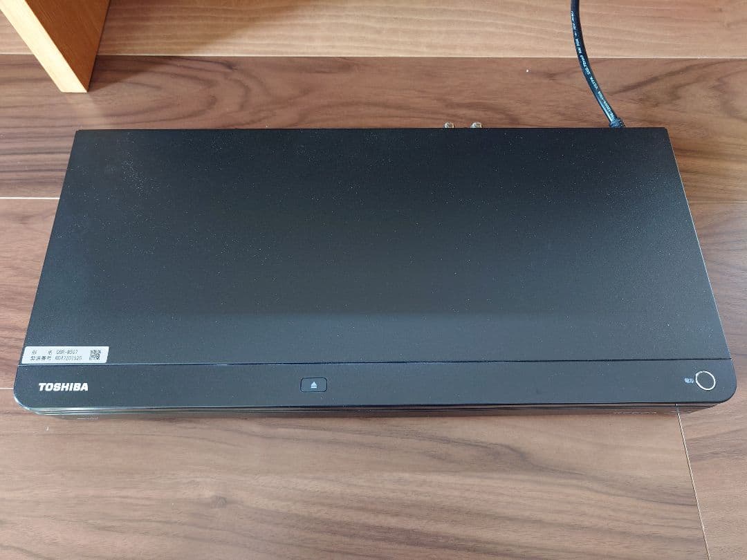 TOSHIBA ブルーレイ　W507　替装　1T