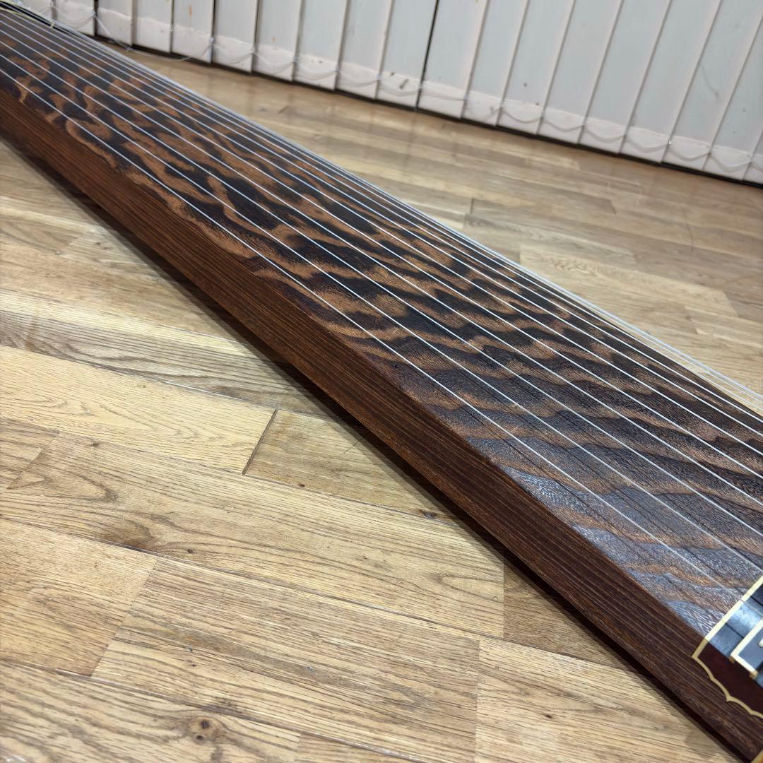 筝 琴 詩絵 蒔絵 13弦 並甲 すだれ彫り 琴柱 カバー 爪 初心者 セット