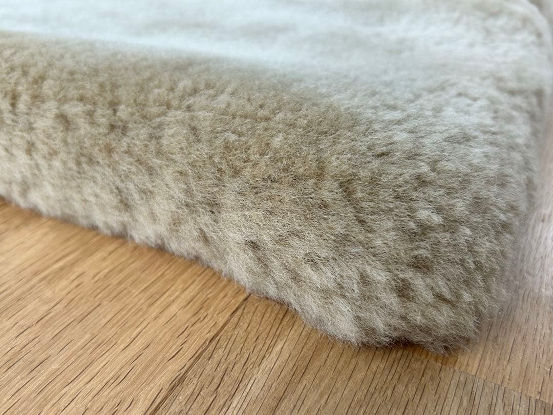 西川リビング 35mmエデンホープ ムートンシーツ シングル