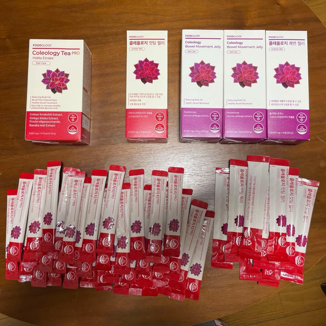 FOODOLOGY Coleology 未使用品　まとめ売り