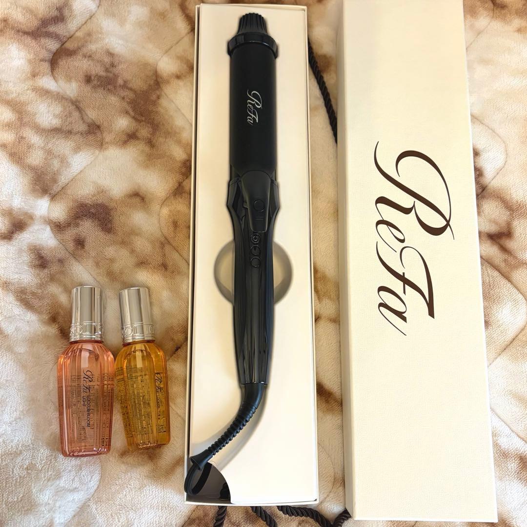 リファカールアイロン プロ　ブラック（38mm）