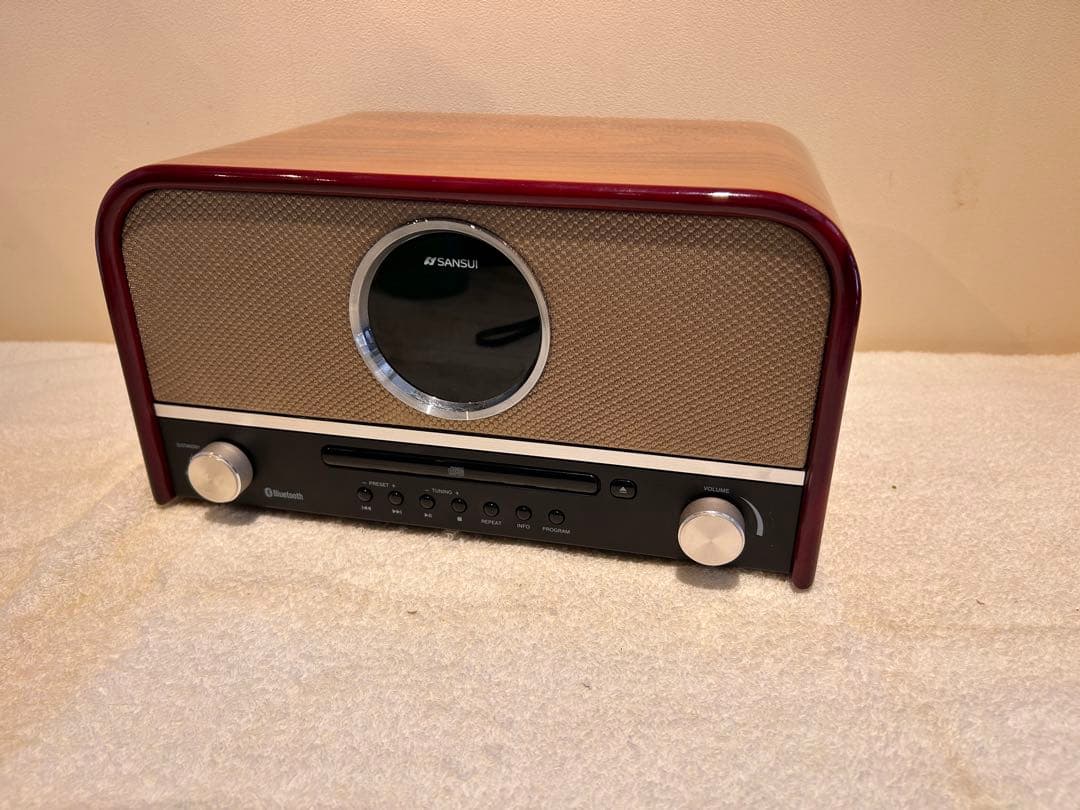 マ*ュ様 SANSUI　CDステレオシステム　SMS-800BT　展示品