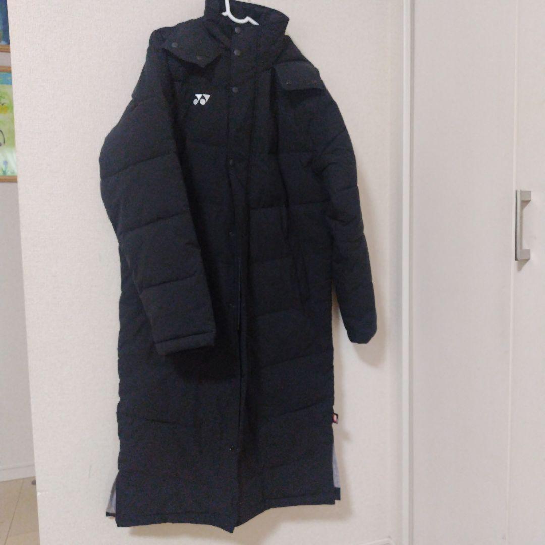 YONEX フード付き ロングダウンコート M ブラック