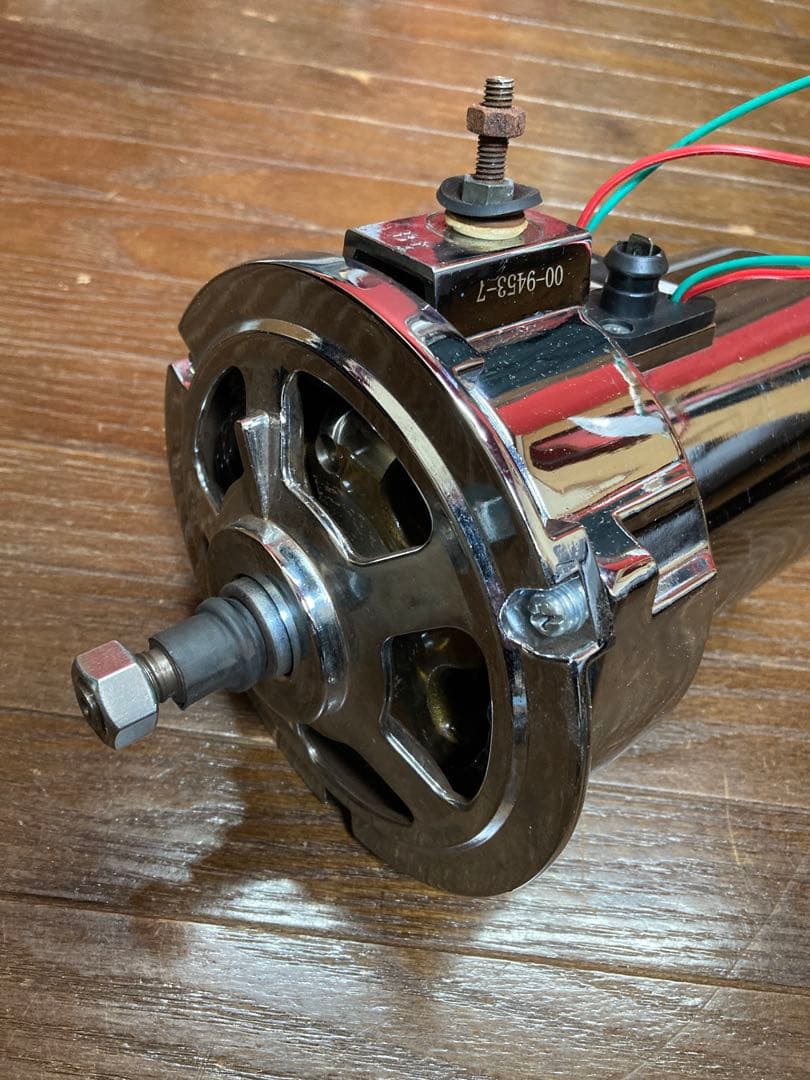 ジャンク扱い★EMPI★空冷ワーゲン・オルタネーター★75A★クローム仕上げ