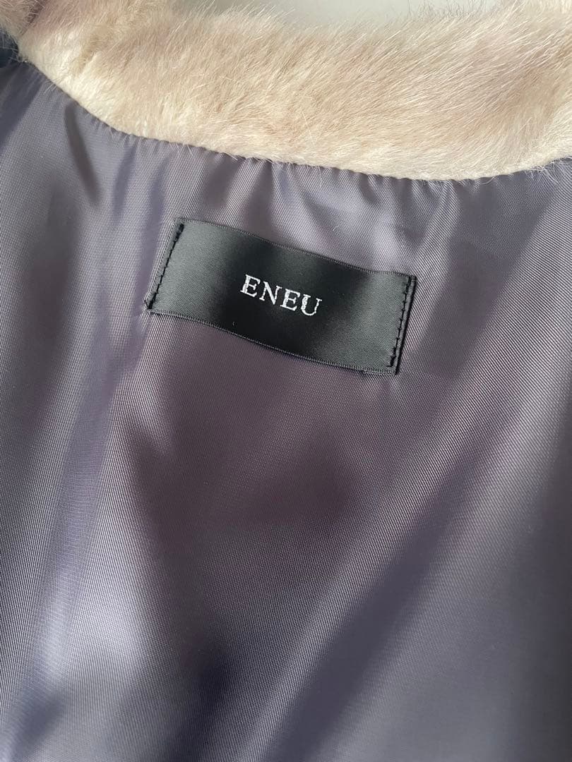 ENUE フェイクファーベスト