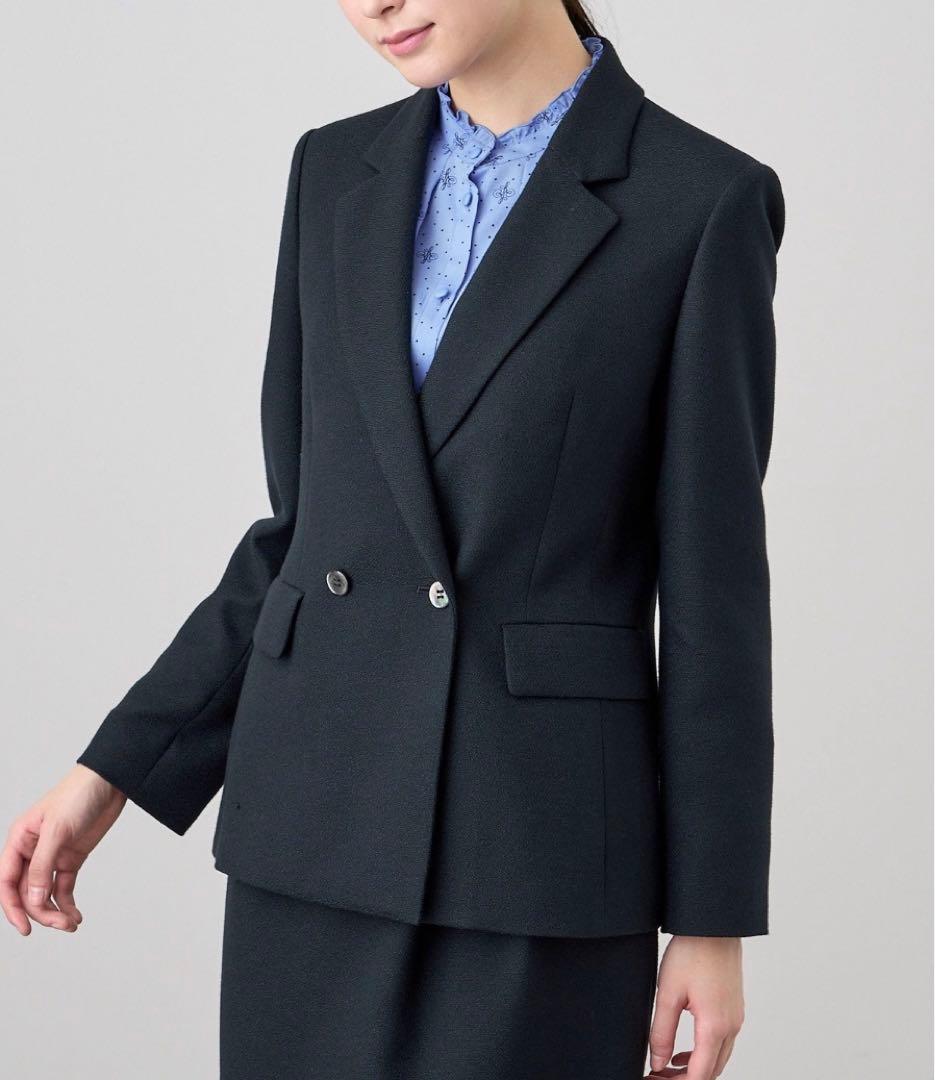 美品 ANAYI アナイ バスケットツイードダブル ジャケット