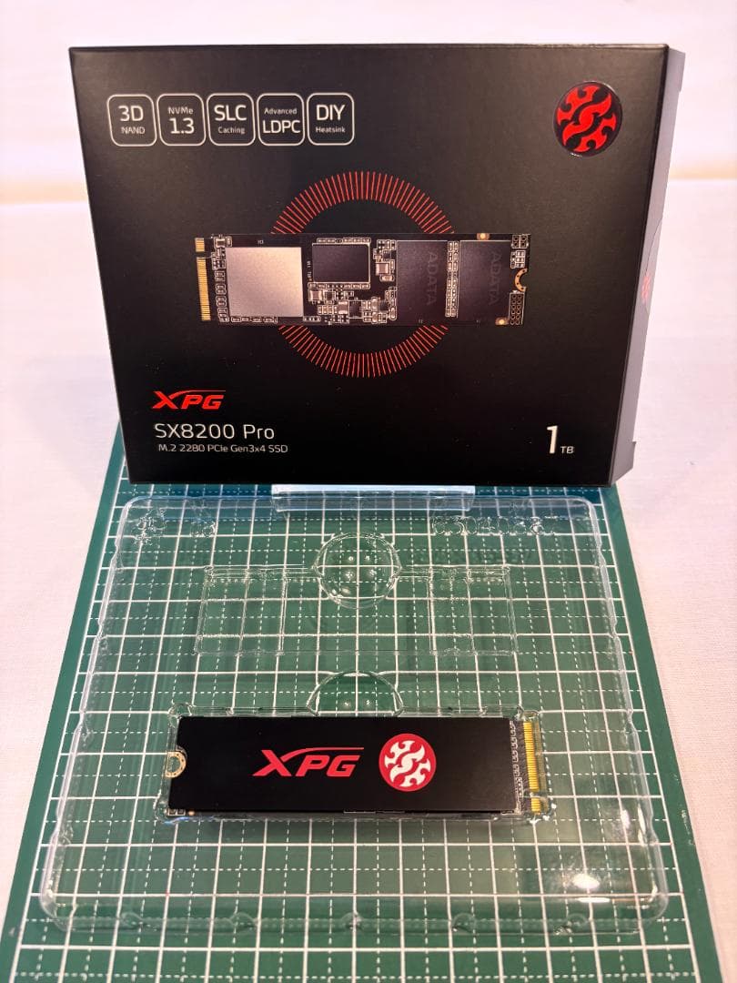内蔵型SSD XPG SX8200 Pro 1TB M.2 SSD