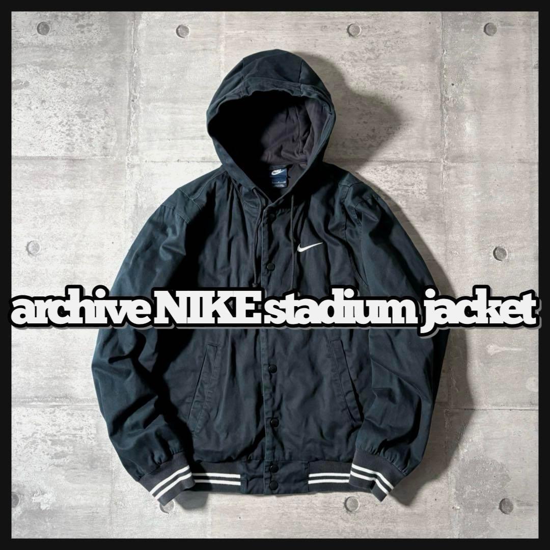 ジャケット・アウター y2k NIKE stadium jacket hoodie archive