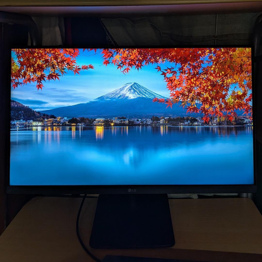 LG 24MP400-B 23.8型IPSモニター 75Hz/フルHD/薄型