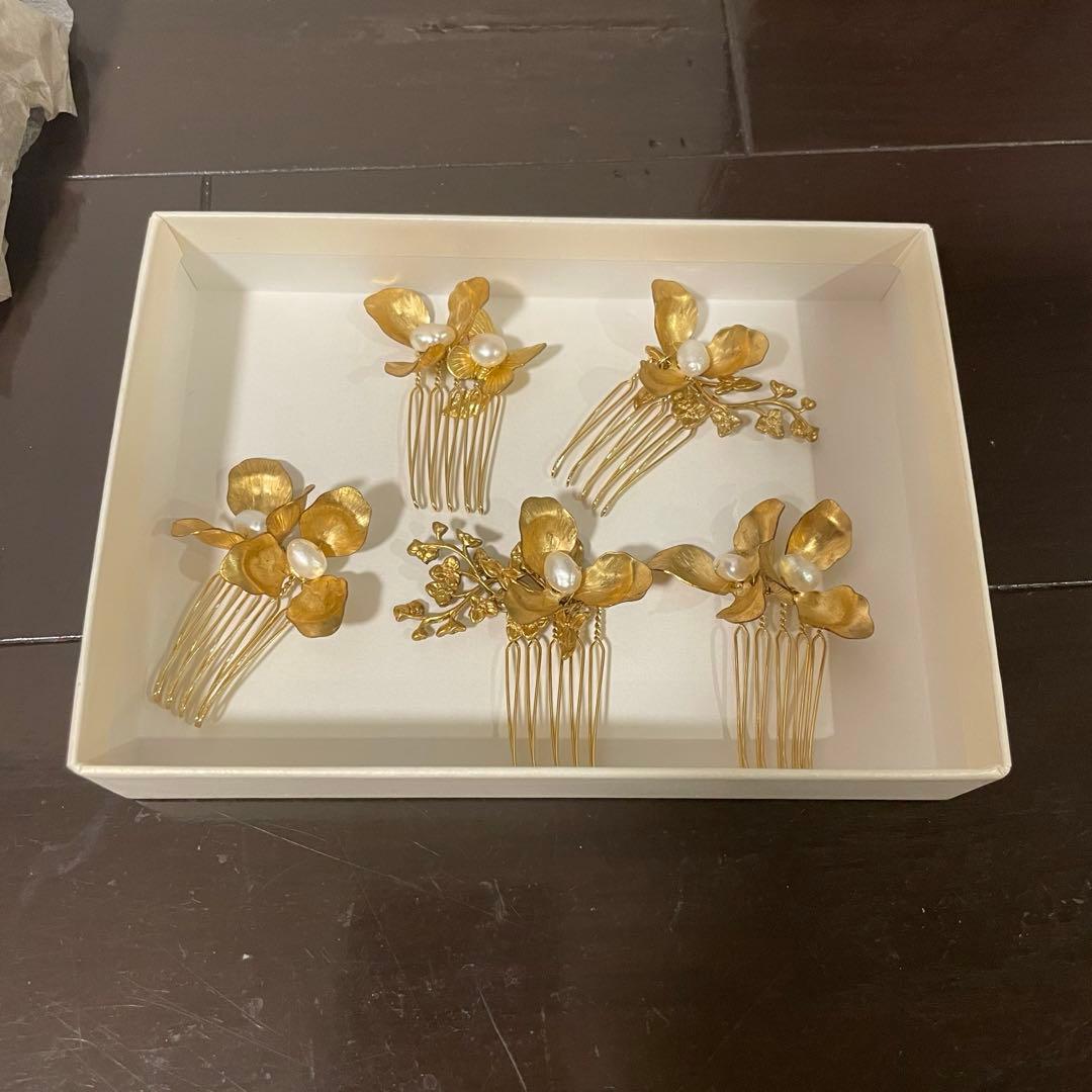 【超美品】orgablanca ヘアアクセサリCICADA 5comb正規店購入