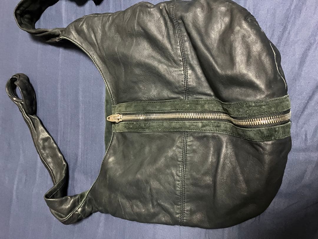 alexander wang レザーショルダーバッグ　マルチポケット　ホーボー