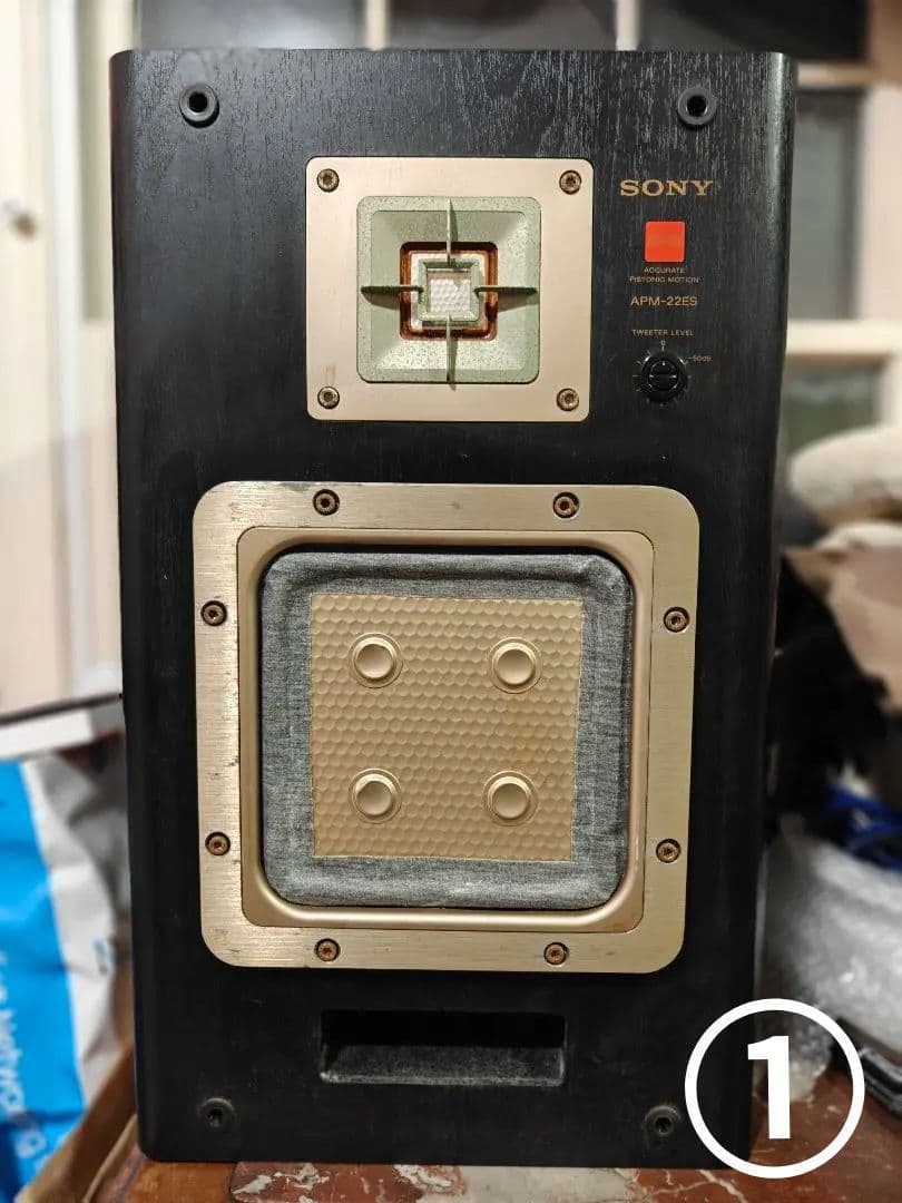 【希少】 SONY APM-22ES 自作エッジ張替 音出し確認済 ①