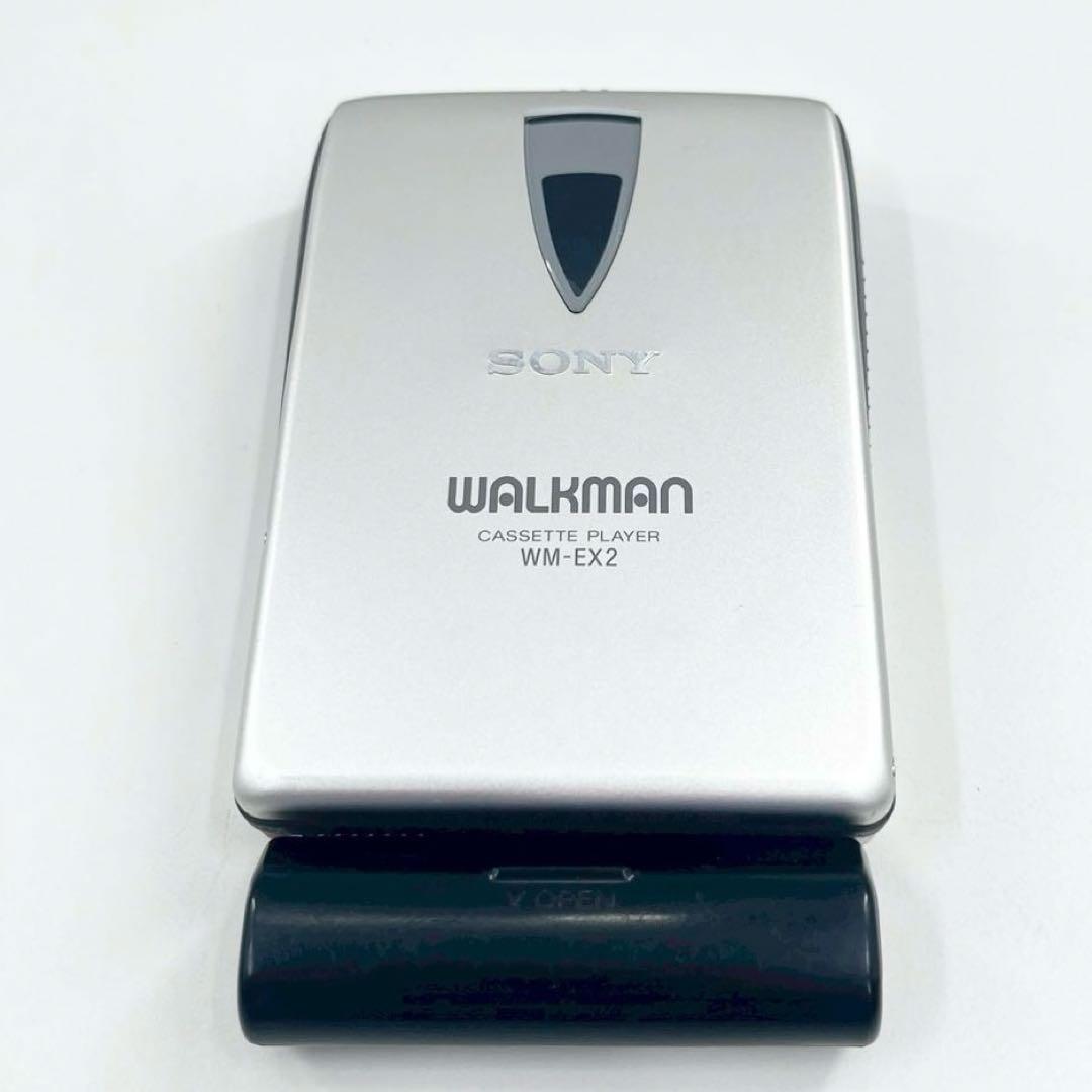 美品 SONY WM-EX2 WALKMAN カセットプレーヤー 動作確認済