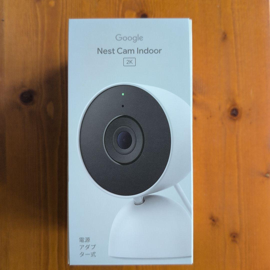 【新品未開封】Google Nest Cam Indoor 2K 防犯カメラ