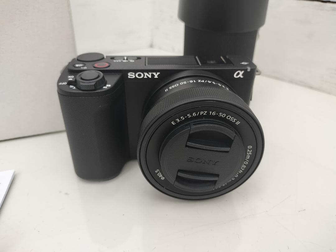 SONY ZV-E10 II　ダブルズームレンズキット　ブラック