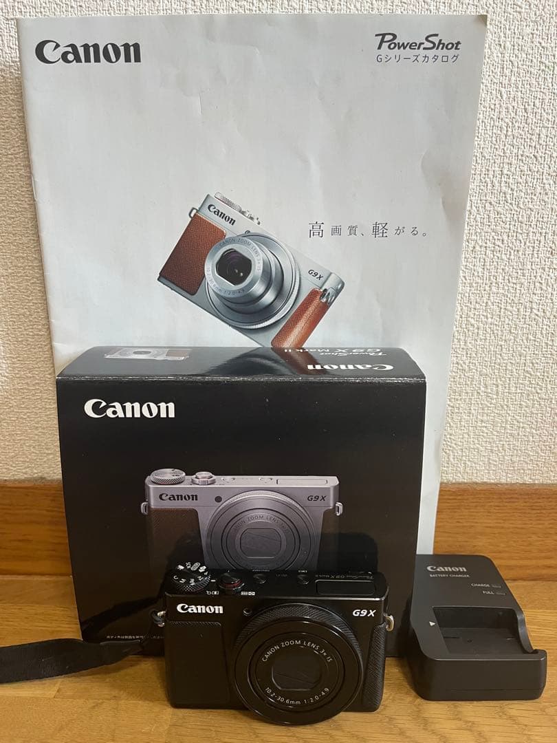 Canon PowerShot G9X Mark II ブラック デジカメ 美品