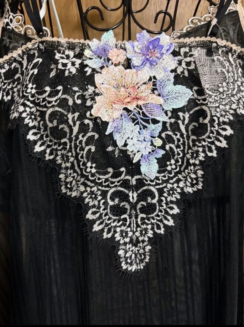 の*ん様 ワコール サルート 19G キャミソール Mサイズ BL 新品 店舗限