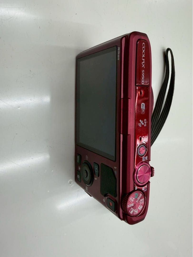 Nikon COOLPIX S9500 レッド 箱付 動作未確認　デジタルカメラ