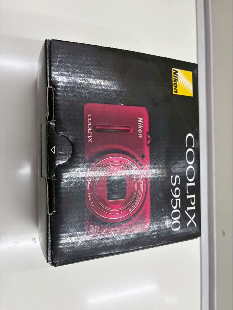 Nikon COOLPIX S9500 レッド 箱付 動作未確認　デジタルカメラ