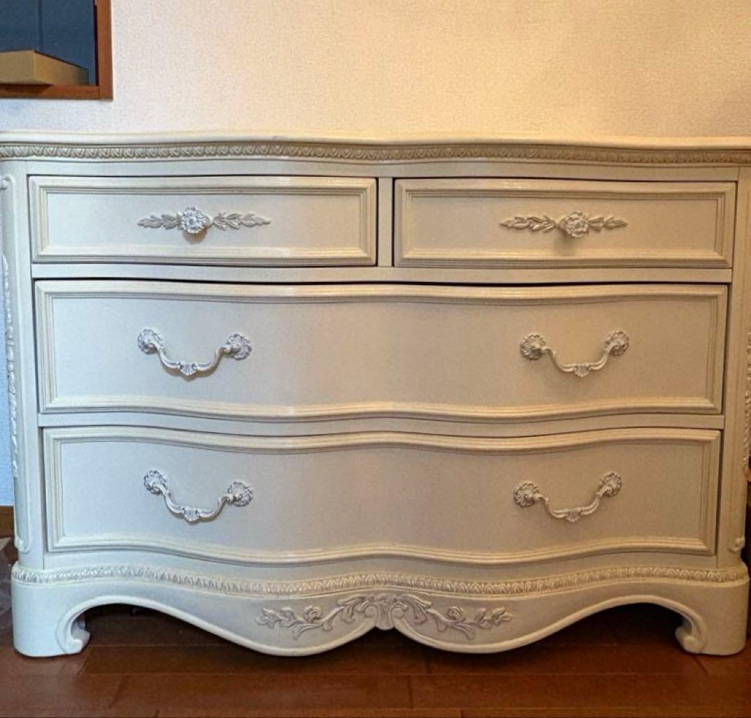 ジェシカ マクリントック/ホワイトチェスト/輸入家具