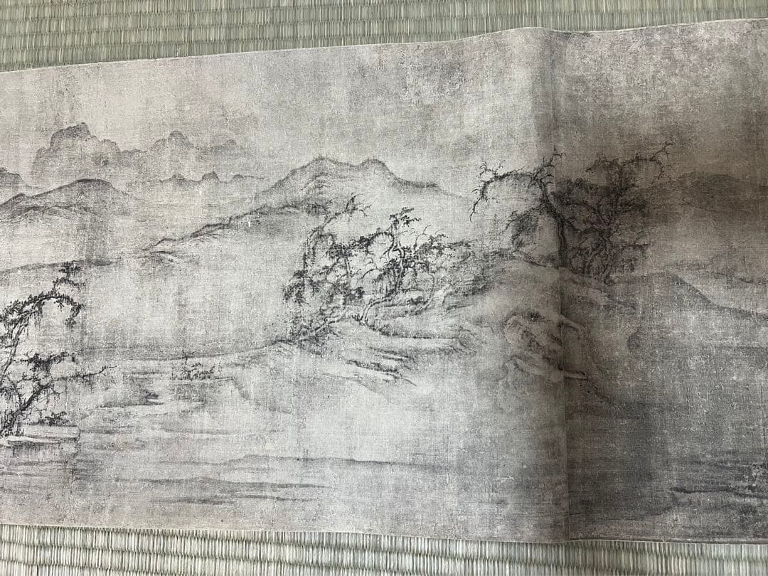 RT-100165専用 ／／複製①許道寧［秋山蕭寺］ ＆②雪舟 ［双幅］講談社！