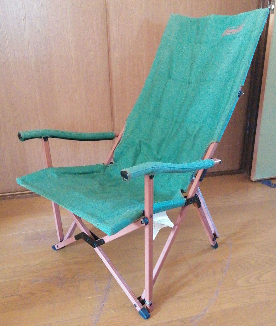 Coleman コンフォートキャンパスチェア　折りたたみ アイビーグリーン