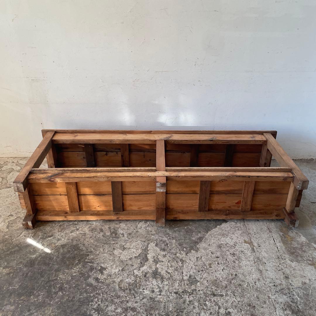 ビンテージ　キッチンカウンター　コンソール サイドボード　剥離