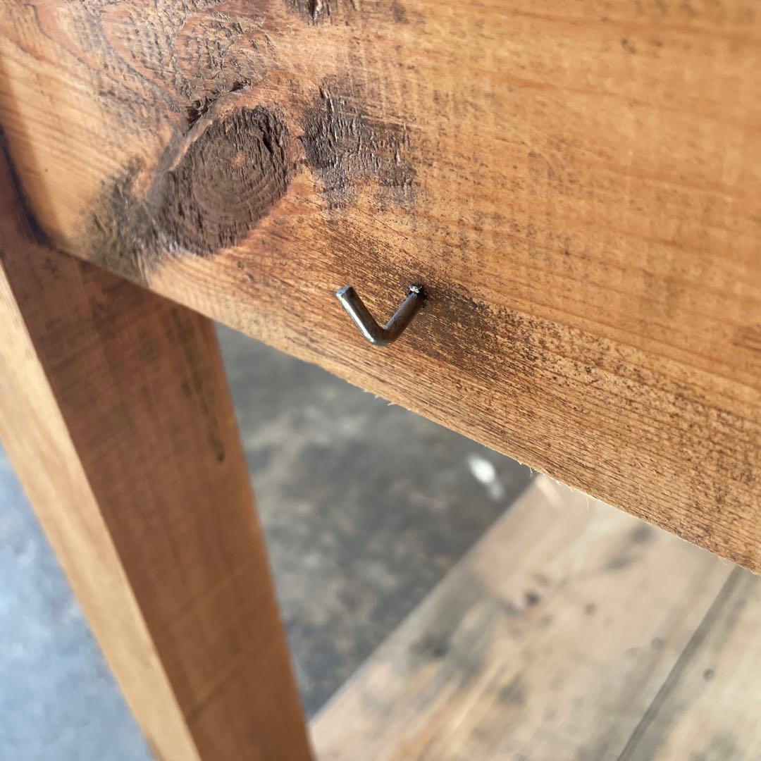 ビンテージ　キッチンカウンター　コンソール サイドボード　剥離