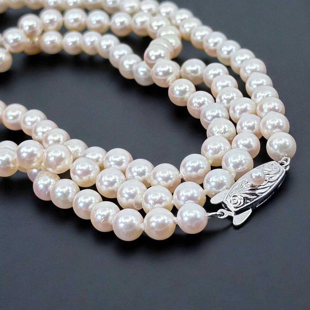 【極上】タサキ　ロング　アコヤ　パール　真珠　ネックレス