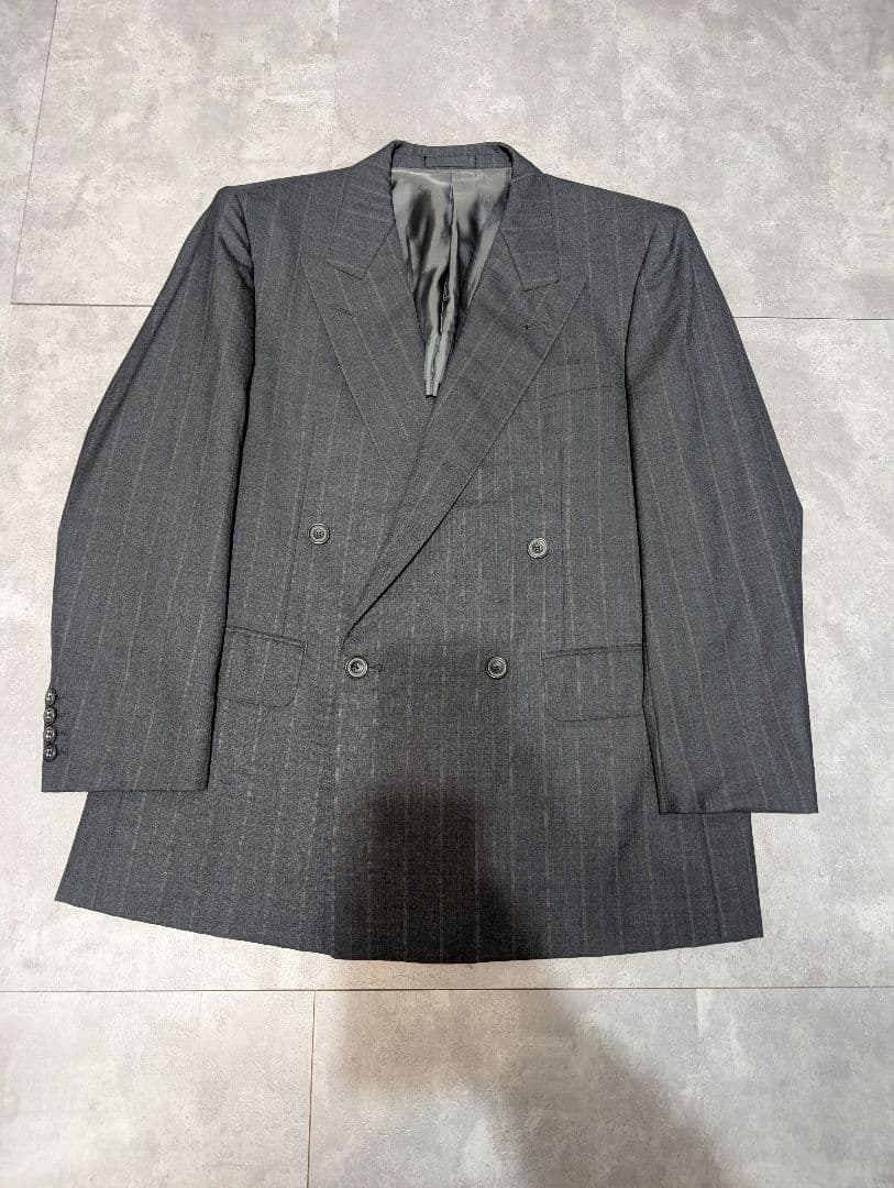 80s Burberrys グレー ダブルブレストジャケット