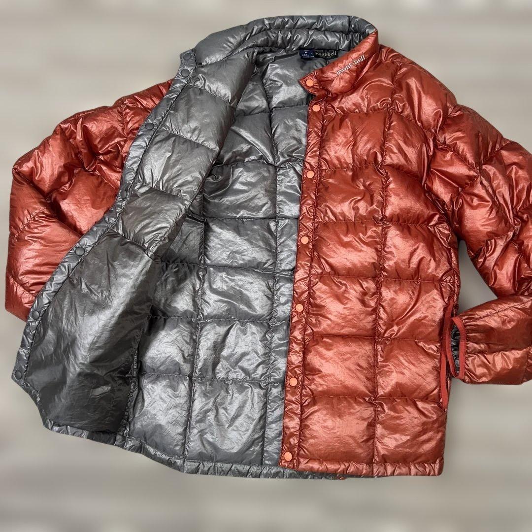 ☆mont-bell U.L.ライトダウンジャケット 廃盤モデル XL エンジ☆