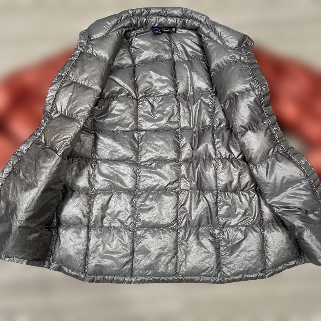 ☆mont-bell U.L.ライトダウンジャケット 廃盤モデル XL エンジ☆