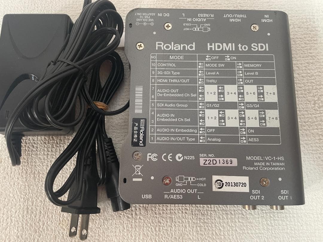 ROLAND　VC-1-HS　ビデオコンバーター 03c11