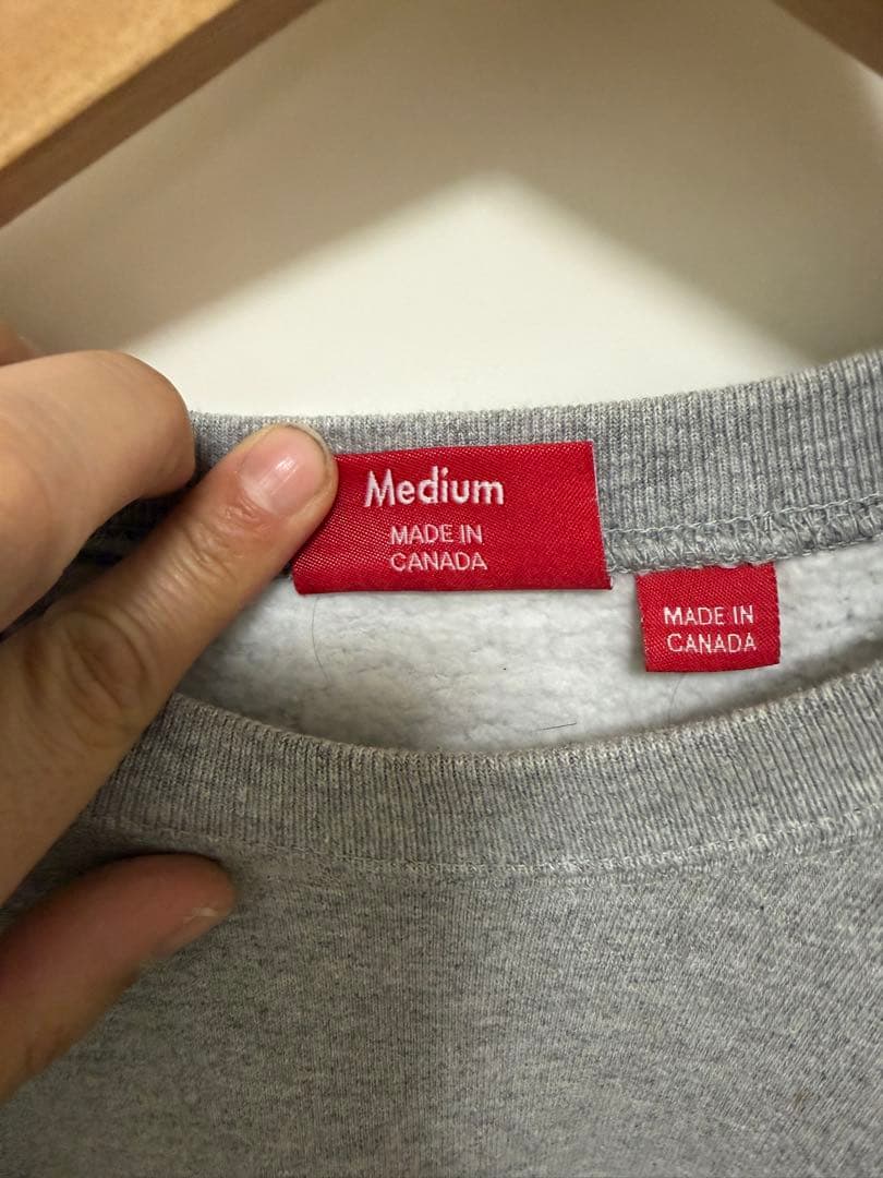 トップス supreme small box crewneck M