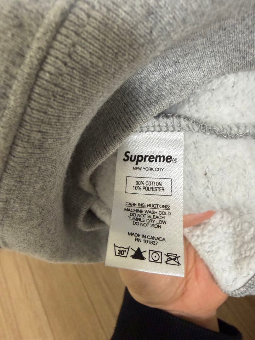 トップス supreme small box crewneck M