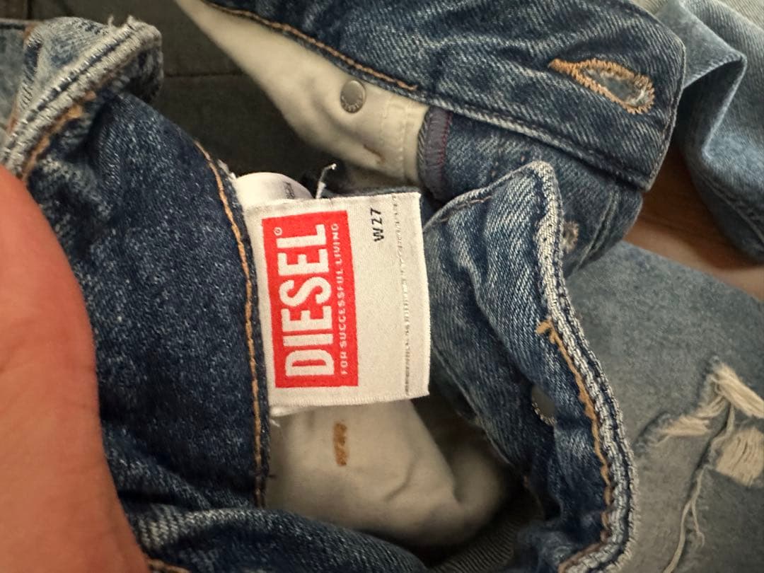 diesel De Sire ダメージ加工 ショーツ W27