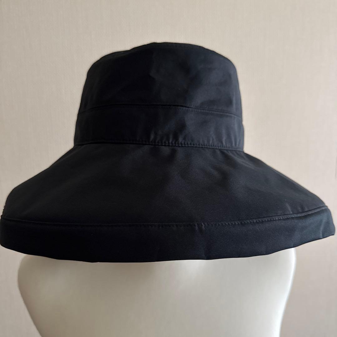 サンバリア100 トラベルハット黒 Lサイズ
