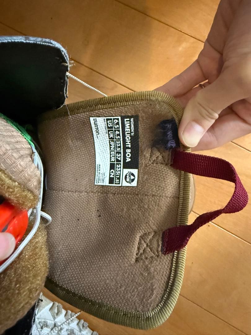 Burton Limelight BOA 23.5cm　バートン　　ボア