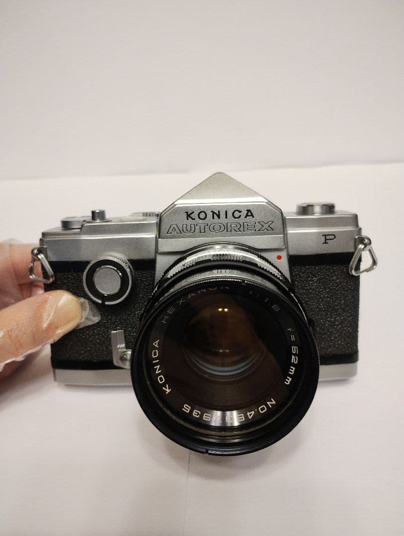 極美品　コニカ　オートレックス　ヘキサノンF1.8 52ミリ付