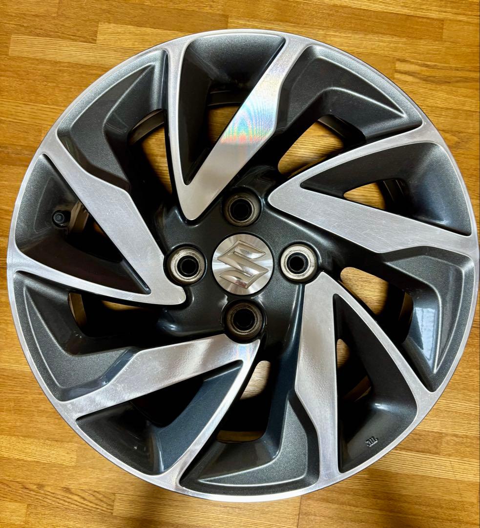 【SUZUKI純正】15インチ ホイール 4本セット　室内保管品