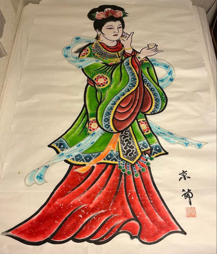 ねぷた絵　見送り絵　超大型　希少　原寸大