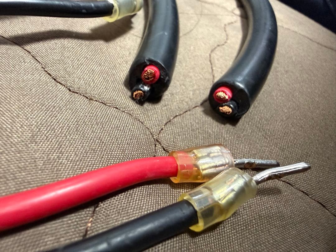 M＆Mデザイン SN-MS7500II プレミアムOFC スピーカーケーブル2本