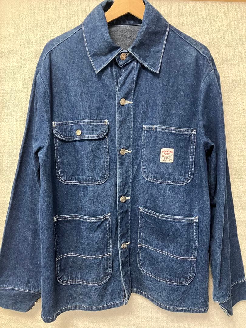 90s POINTER デニムカバーオール 40インチ MADE IN USA