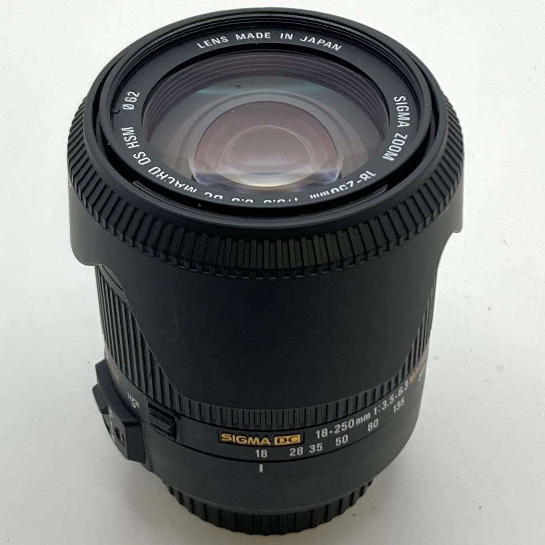 レンズ(ズーム) SIGMA 18-250mm f3.5-6.3 DC OS HSM Canon