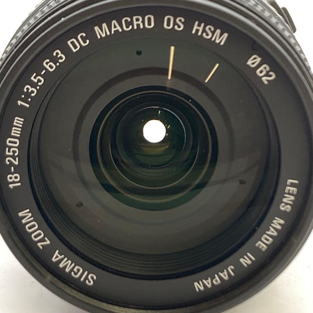 レンズ(ズーム) SIGMA 18-250mm f3.5-6.3 DC OS HSM Canon