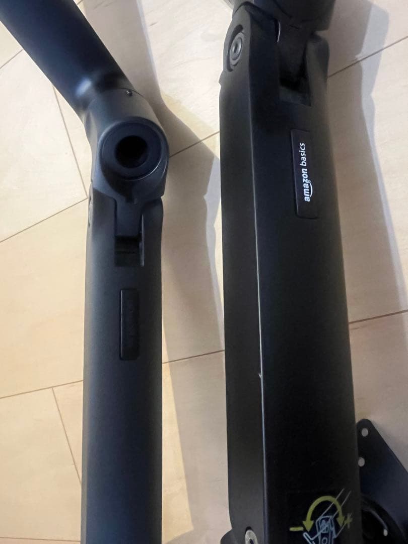 エルゴトロン ブラック モニターアーム　ダブル(ジャンク)