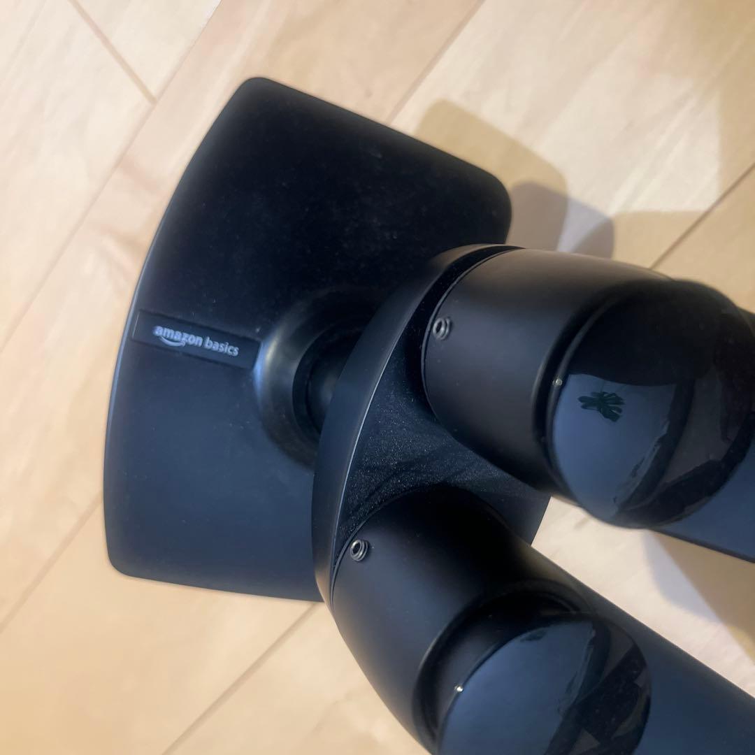 エルゴトロン ブラック モニターアーム　ダブル(ジャンク)