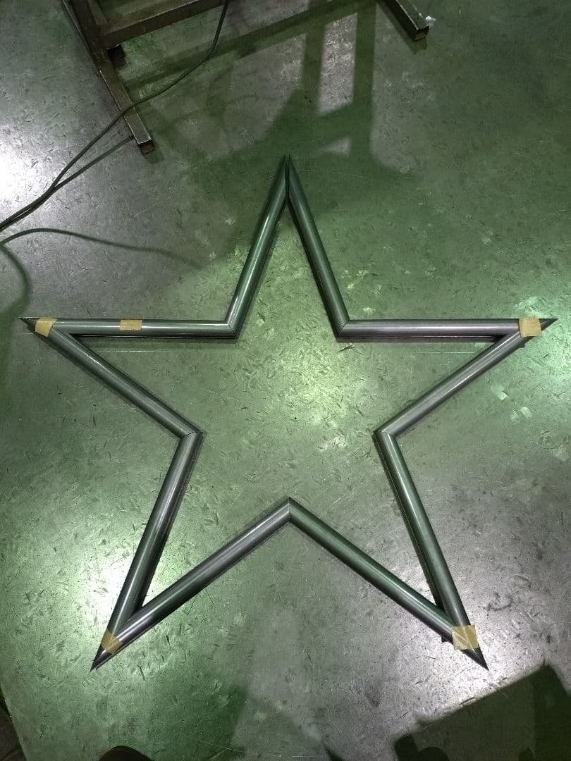 にゃおすけ竹槍マフラー星型溶接お願いしますセット