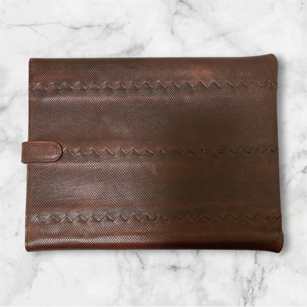 ボッテガヴェネタ タブレット iPad レザーケース　ブラウン