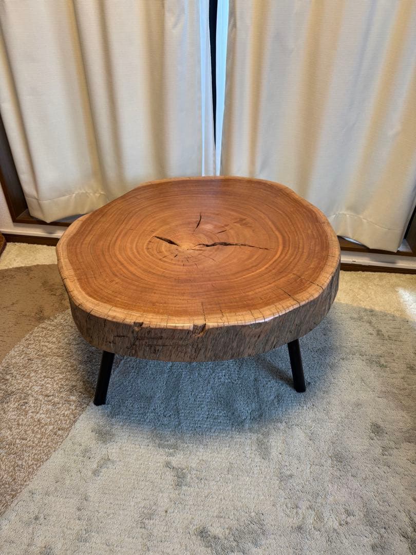 NOCEの天然切り株　コーヒーテーブル